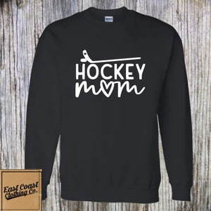 Hockey Mom Sweater Sweatshirt, Hockey Mom Shirt, Gift for Hockey Mom, Hockey Kid, Christmas Gift for Mom