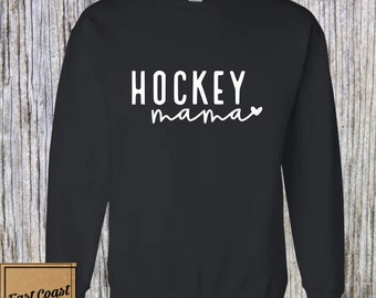 Sweater hockey mama, shirt hockey moeder, cadeau voor hockeymoeder, hockeykind, kerstcadeau voor moeder