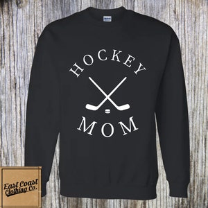 Hockey Mom Sweater Sweatshirt, Hockey Mom Shirt, Gift for Hockey Mom, Hockey Kid, Christmas Gift for Mom