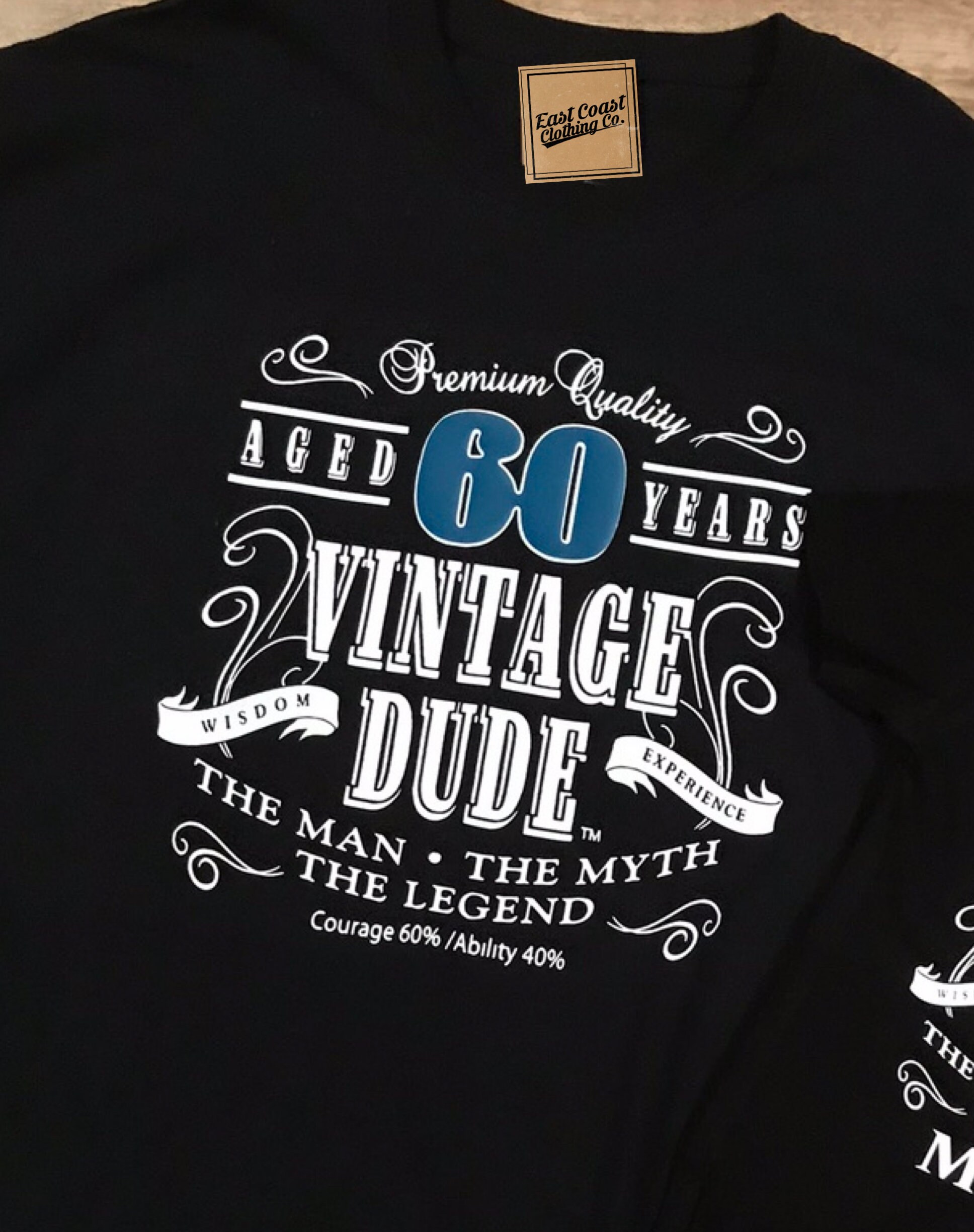 Vintage Dude Aged XX Years - the Man Myth Legend Adult Birthday