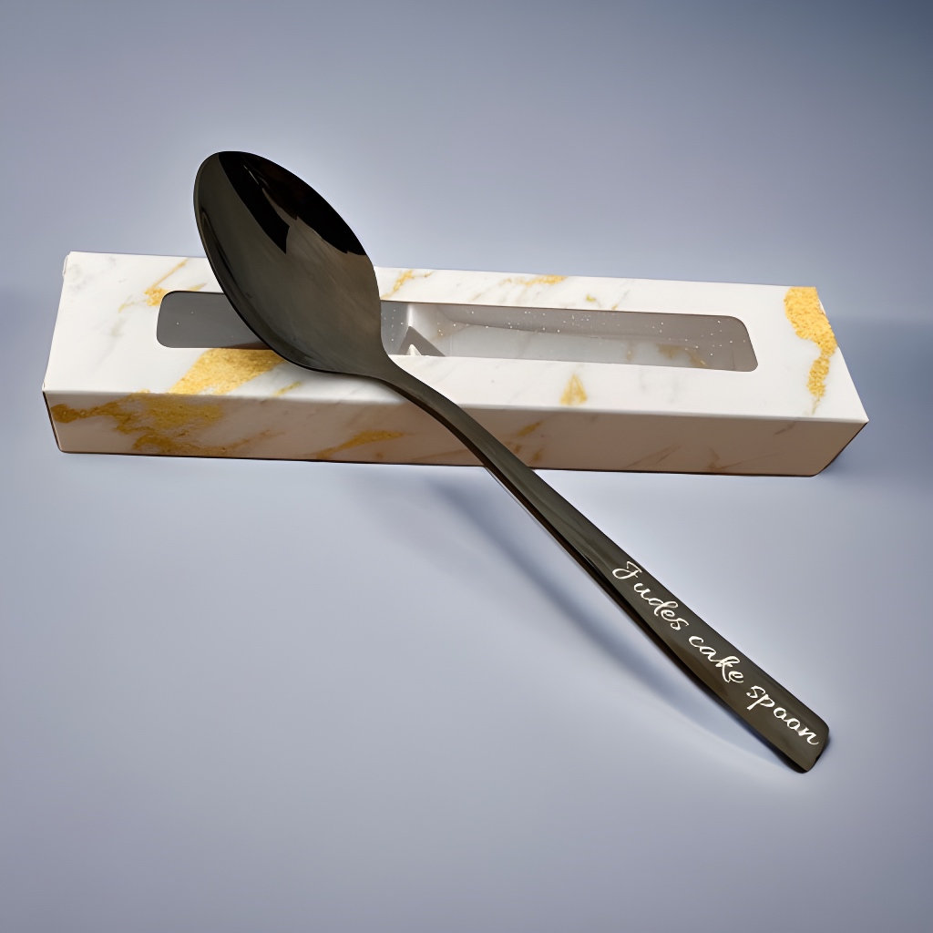 Custom Teaspoon Stainless Steel Engraved Name Personalised Tea Spoon