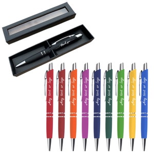 Personalized Engraved Custom Pen Premium Writing Experience for Memorable Wedding Favors Gifts or Personalised Corporate Advertising Teacher