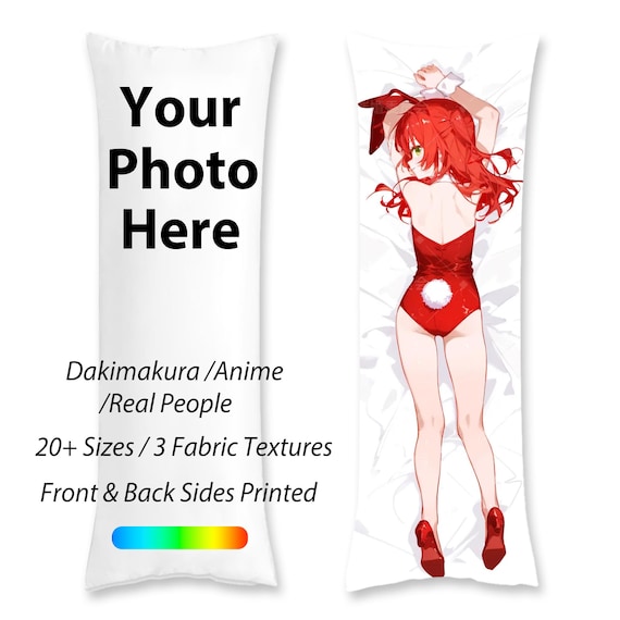 Custom Anime Body Pillow Case,Personalised Dakimakura Pillow Cover,Actor/Your Photo/Your Design Pillow, Gifts For Family and Friends