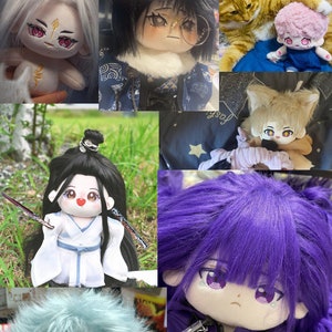 Personalizza bambola di peluche da 20 cm 30 cm 40 cm, peluche personalizzati, regali per gli amanti delle bambole di peluche immagine 2