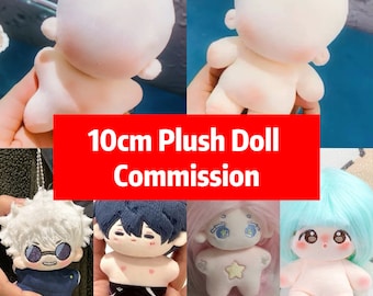 Customize 10cm Plush Doll Commission,Personalized Plushies, Gifts For Plush Doll Lover