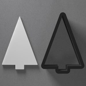 Tree Arrow Triangle Polymer Clay Earring & Cookie Cutter, Pottery Tool