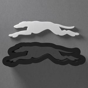 Running Whippet Polymer Clay Earring & Cookie Cutter, Pottery Tool