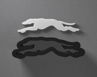 Running Whippet Polymer Clay Earring & Cookie Cutter, Pottery Tool