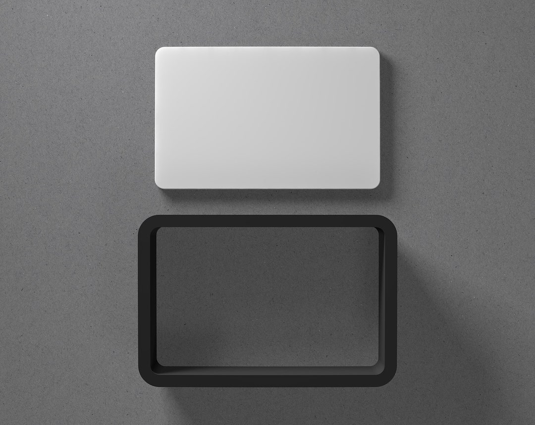 Sharp Front Retangle Credit Card Rectangle Polymer Clay Cutter With Sharp Tapered Edge ...