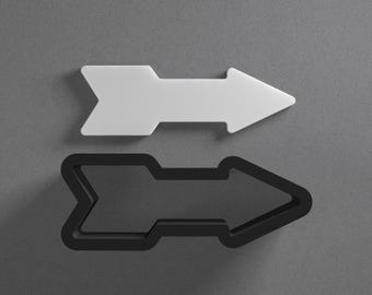 Arrow Polymer Clay Earring & Cookie Cutter, Pottery Tool