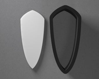 Long Round Organic Pebble Polymer Clay Earring & Cookie Cutter, Pottery Tool