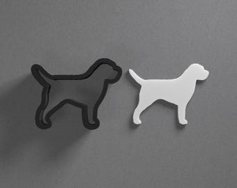Border Terrier Dog Breed Polymer Clay Earring & Cookie Cutter, Pottery Tool