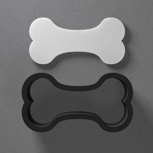 Emporte-pièce en pâte polymère en forme d'os pour friandises pour animaux de compagnie, boucle d'oreille et biscuit, outil de poterie