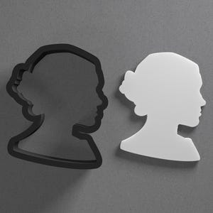 Meghan Markle Duchess Polymer Clay Ohrring & Ausstechform, Keramik Werkzeug