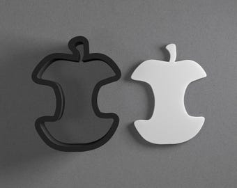 Apfelkern Ohrring aus Polymer Clay & Ausstechform, Keramik Werkzeug