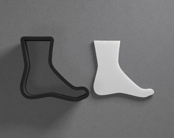 Human Foot Leg Polymer Clay Earring & Cookie Cutter, Pottery Tool