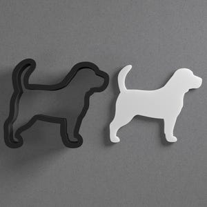 Beagle Hunderasse Polymer Clay Ohrring & Ausstechform, Keramik Werkzeug