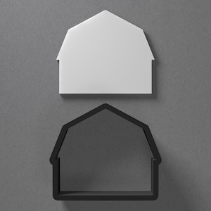Barn Polymer Clay Cutter With Sharp Tapered Edge, Earring And Jewelry Tool For Mini Studs Or Pendant Set, Cookie Cutter