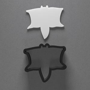 Flying Squirrel Polymer Clay Earring & Cookie Cutter, Pottery Tool