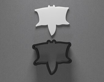 Flying Squirrel Polymer Clay Earring & Cookie Cutter, Pottery Tool