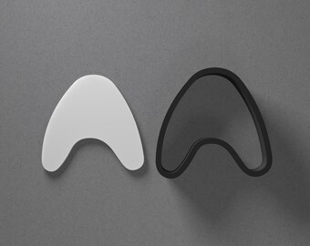 Whimsical Arch Or Rainbow Polymer Clay Earring & Cookie Cutter, Pottery Tool