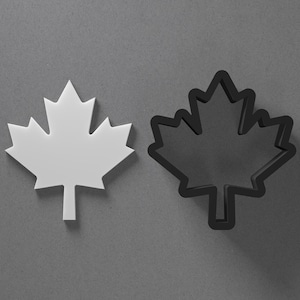 Boucle d'oreille et emporte-pièce en pâte polymère Maple Leaf, outil de poterie