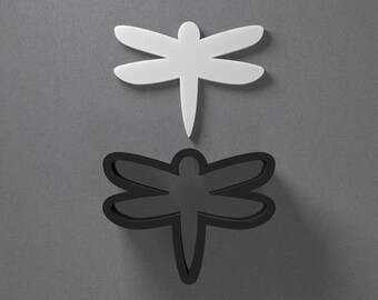 Dragonfly Dragon Fly Polymer Clay Earring & Cookie Cutter, Pottery Tool