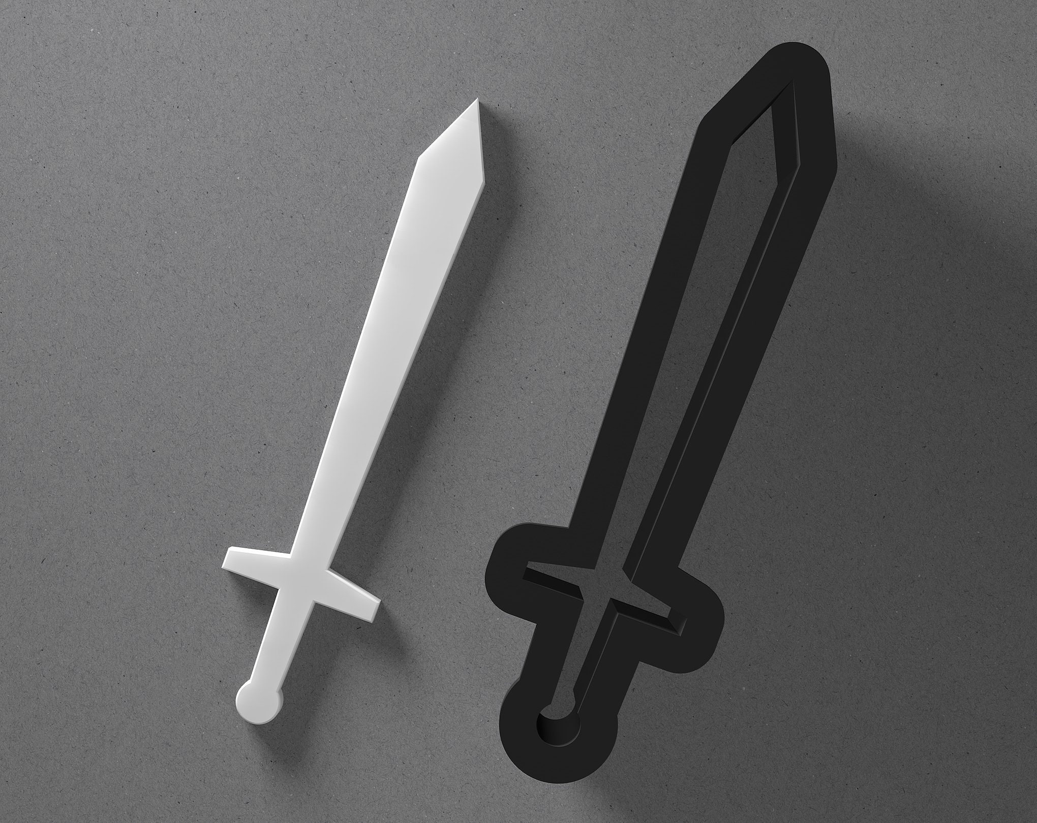 STL file Minecraft Sword - Cube Game Replica 🗡️・3D printing