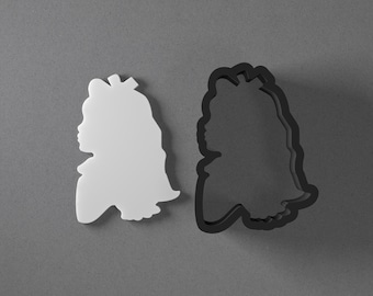 Alice In Wonderland Polymer Clay Earring & Cookie Cutter, Pottery Tool