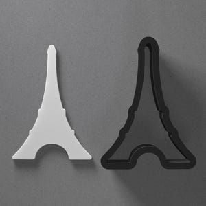 Eiffelturm Paris Frankreich Polymer Clay Ohrringe & Ausstechform, Keramik-Werkzeug