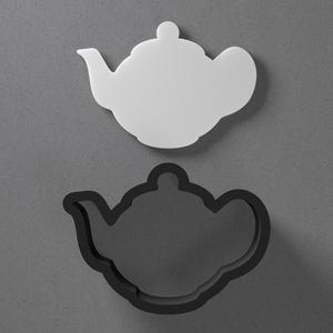Teapot Tea Pot Polymer Clay Earring & Cookie Cutter, Pottery Tool