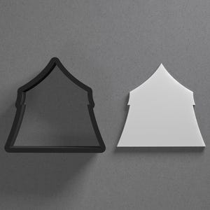 Karneval-Zirkuszelt Polymer Clay Ohrring & Ausstechform, Keramik-Werkzeug