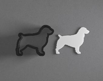 ボイキンスパニエル犬種ポリマークレイイヤリング＆クッキーカッター、陶芸ツール