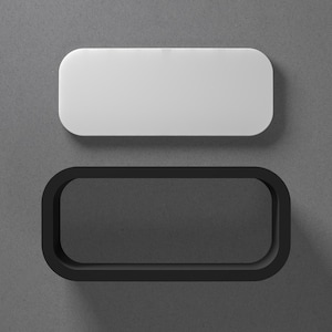 Rounded Rectangle Polymer Clay Earring & Cookie Cutter, Pottery Tool