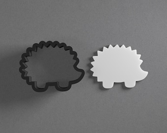 Hedgehog Polymer Clay Earring & Cookie Cutter, Pottery Tool