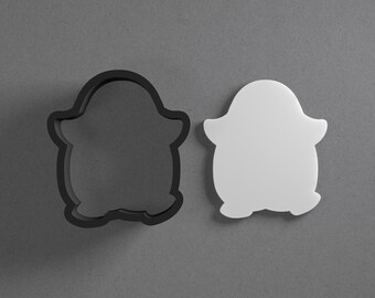 Penguin Bird Animal Polymer Clay Earring & Cookie Cutter, Pottery Tool