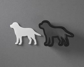 Labrador Dog Breed Polymer Clay Earring & Cookie Cutter, Pottery Tool