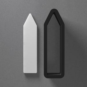 Garden Stake Or Pencil Polymer Clay Earring & Cookie Cutter, Pottery Tool