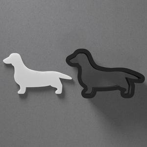 Dachshund Dog Breed Polymer Clay Earring & Cookie Cutter, Pottery Tool