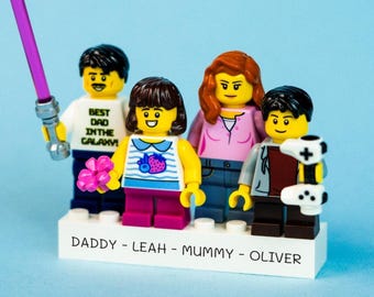 Custom Big Lez Show Lego Minifigs - Full Set
