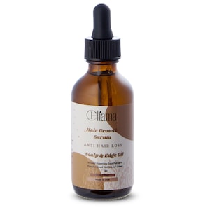 Anti-Hair Loss Growth Serum: Botanical Oil for Thinning Edges