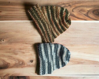 Knitted kid hats