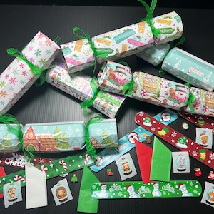 Kids Christmas Crackers -Prefilled set of 6