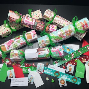 Kids Christmas Crackers -Prefilled set of 6