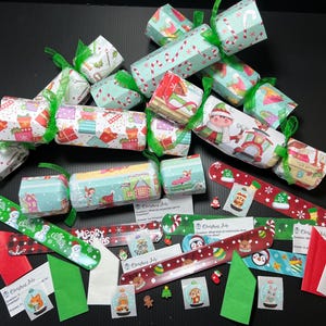 Kids Christmas Crackers -Prefilled set of 6