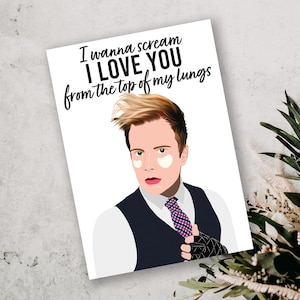 Fall Out Boy Anniversary Card / The (Shipped) Gold Standard / Sad Time Card Co / Pop Punk Band Card