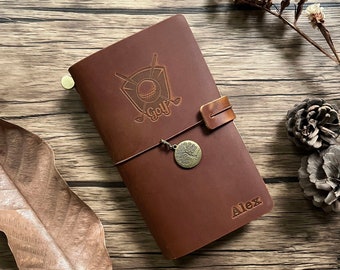 Benutzerdefiniertes Golf-Journal | Golf Logbuch | Golf Logs | Golf-Planer | Geschenke für Golf-Liebhaber | Golfbegeisterte