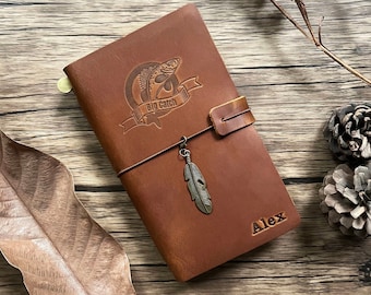 Custom Fishing Journal | Fishing gift | Fishing Logs | Fishermen Logbook | Gifts for Fishermen