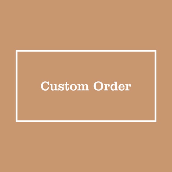 Custom order | Price difference