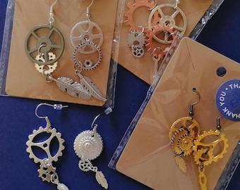 Gear Earrings